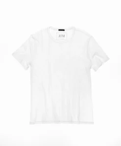 Classic Jersey Crew Neck Tee - White