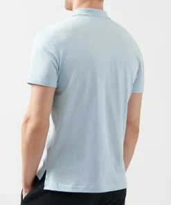 Classic Jersey Polo - Blue