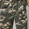 Cotton Twill With Camo Print Shorts - Classic Camo