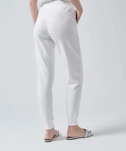 French Terry Sweatpants - White