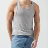 Modal Jersey Tank - Heather Grey