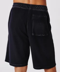 Pique With Wash Patch Pocket Short - Midnight