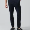 Ponte Slim Pants - Navy