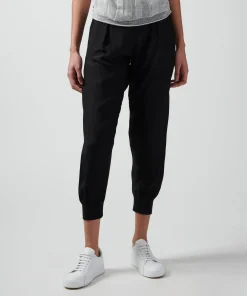 Silk Joggers - Black