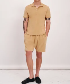 Towel Terry Shorts - Sand Castle